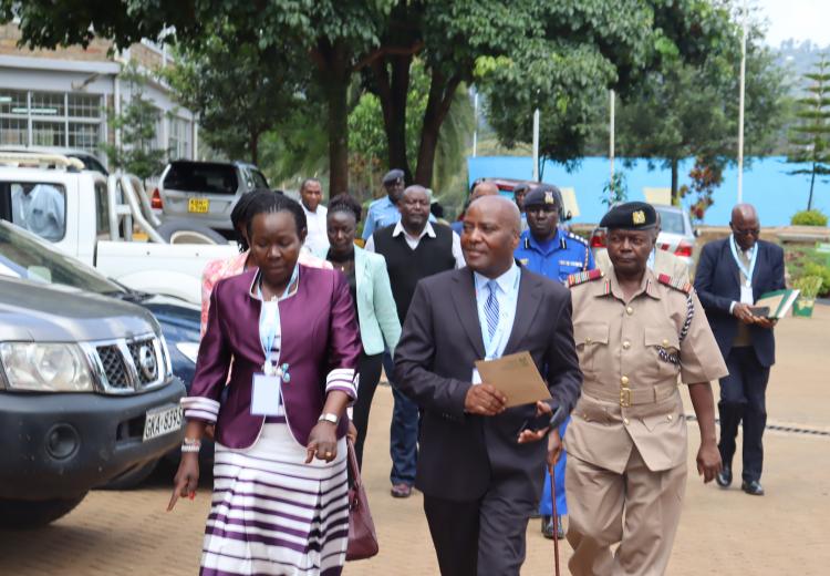 Chief Guest arriving at the Research Conference