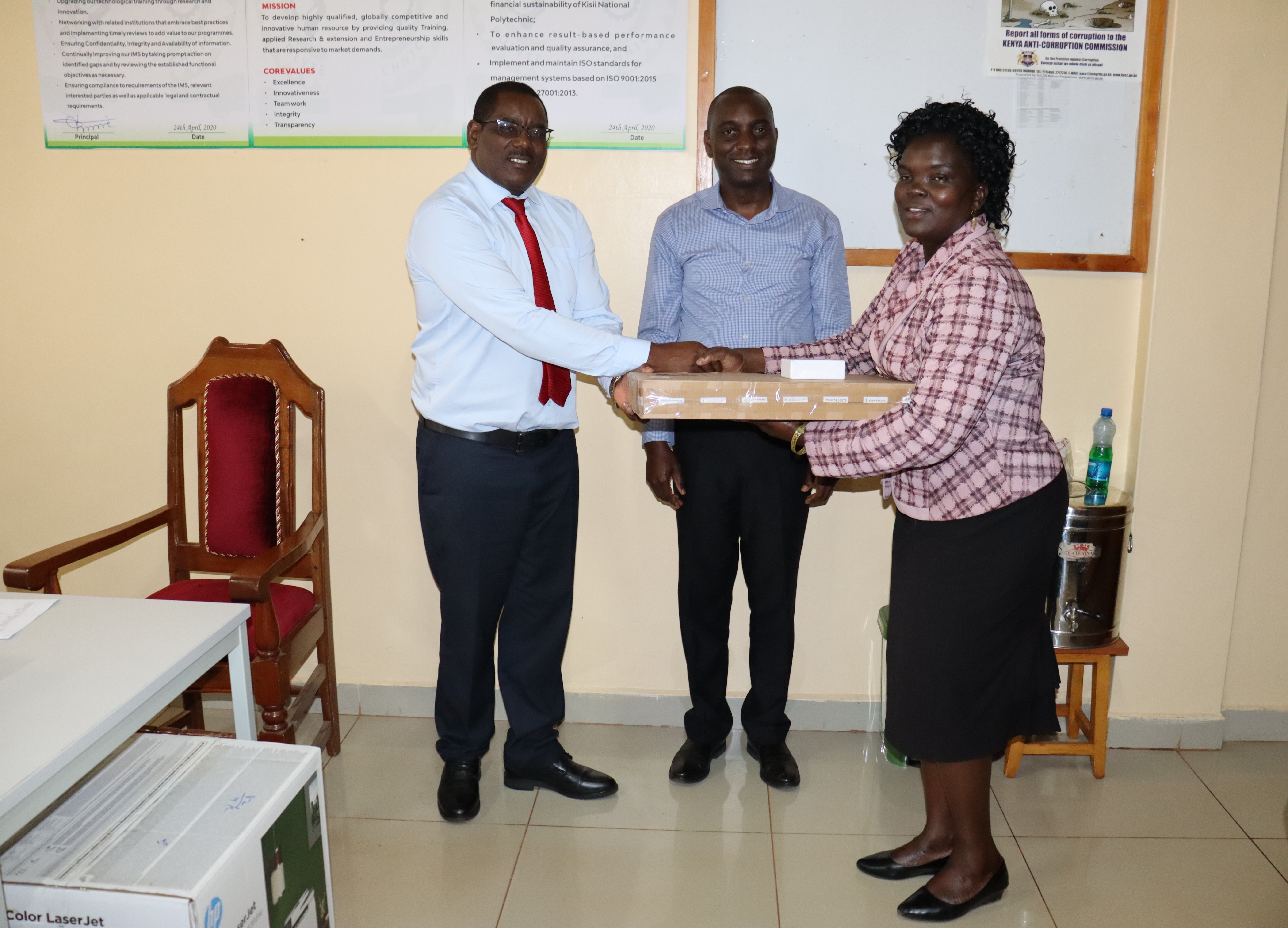 handing over to Siala